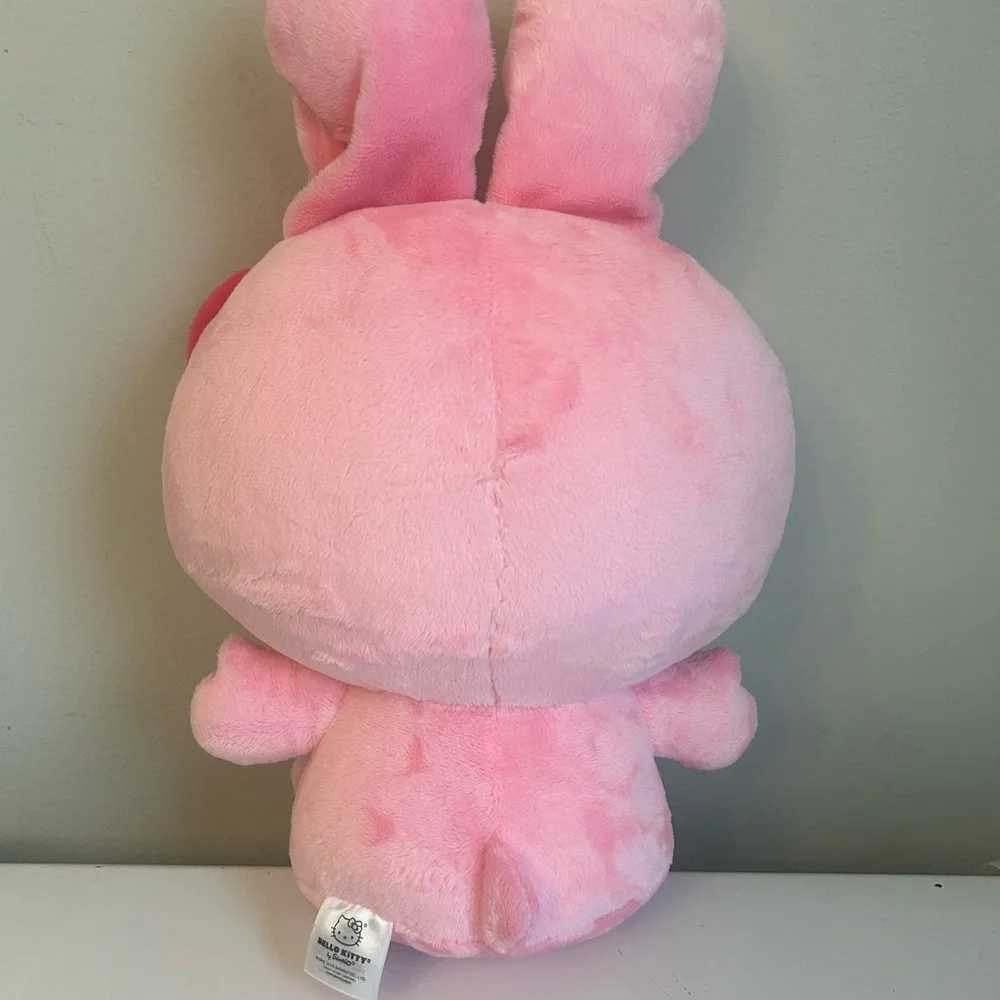 Sanrio Hello Kitty Plush Pink Bunny Rabbit Stuffed Animal‎ SK Japan 8”